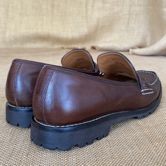 Cole Haan Daryl Dark Brown Slip on Penny Loafers Women’s Size 8.5 - Picture 14 of 15